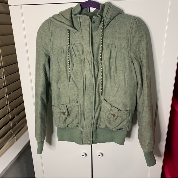 Roxy Thick Hooded Coat - Picture 1 of 15